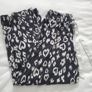 Soma Cool Nights Love Cheetah Pajamas SM,Short